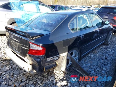 Trzecie zdjęcie samochodu z tyłu: 2008 SUBARU LEGACY 2.5I LIMITED VIN:4S3BL626087201307 - miniatura