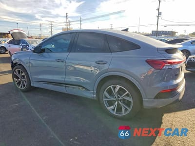 Drugie zdjęcie samochodu z przodu: 2025 AUDI Q4 E-TRON SPORTBACK PREMIUM PLUS VIN:WA13UBFZ5SP044390 - miniatura