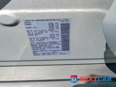 Zdjęcie 14 z 14 samochodu: 2019 NISSAN ROGUE SL VIN:5N1AT2MT1KC762861 - miniatura