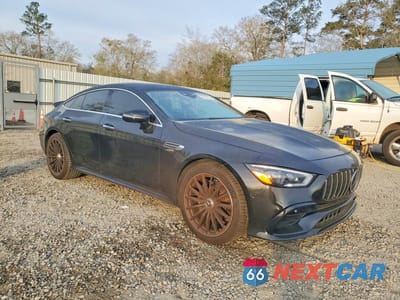 Czwarte zdjęcie samochodu z boku: 2022 MERCEDES-BENZ AMG GT 43 VIN:W1K7X5KB3NA045933 - miniatura