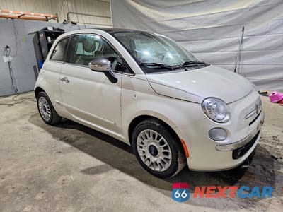 Czwarte zdjęcie samochodu z boku: 2013 FIAT 500 LOUNGE VIN:3C3CFFCR5DT678006 - miniatura