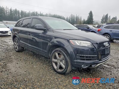 Czwarte zdjęcie samochodu z boku: 2013 AUDI Q7 PREMIUM PLUS VIN:WA1LGAFE4FD029398 - miniatura