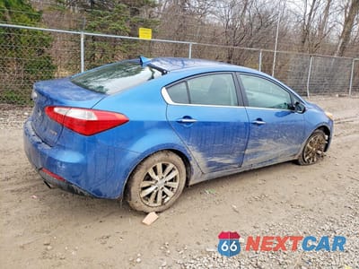 Trzecie zdjęcie samochodu z tyłu: 2014 KIA FORTE EX VIN:KNAFX4A82E5058247 - miniatura