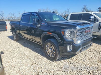 Czwarte zdjęcie samochodu z boku: 2021 GMC SIERRA K2500 DENALI VIN:1GT49REY3MF275729 - miniatura
