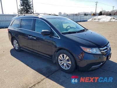 Czwarte zdjęcie samochodu z boku: 2014 HONDA ODYSSEY EXL VIN:5FNRL5H62EB111940 - miniatura