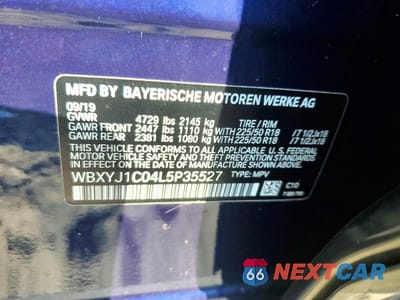 Zdjęcie 13 z 13 samochodu: 2020 BMW X2 XDRIVE28I VIN:WBXYJ1C04L5P35527 - miniatura