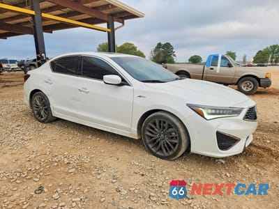 Czwarte zdjęcie samochodu z boku: 2022 ACURA ILX PREMIUM A-SPEC VIN:19UDE2F85NA006343 - miniatura