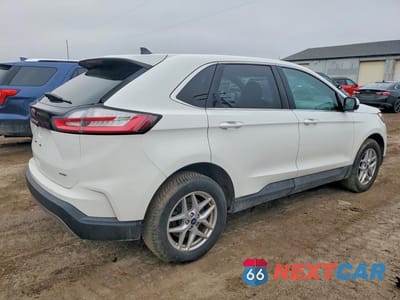 Trzecie zdjęcie samochodu z tyłu: 2022 FORD EDGE SEL AWD VIN:2FMPK4J94NBA05393 - miniatura