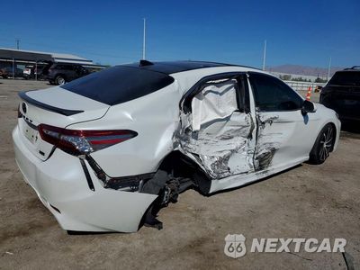 Trzecie zdjęcie samochodu z tyłu: 2018 TOYOTA CAMRY XSE V6 VIN:4T1BZ1HK5JU020759 - miniatura