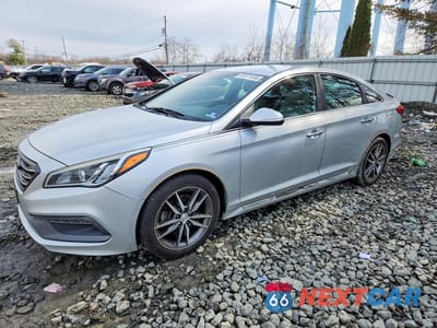 2015 HYUNDAI SONATA SPORT 2.0T 5NPE34AB3FH088137 - główne zdjęcie licytacji z USA - miniatura