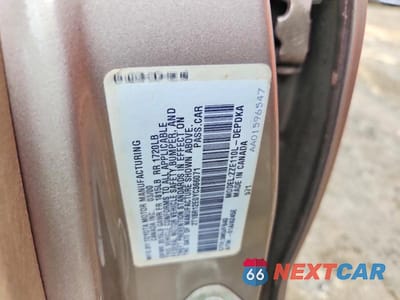 Zdjęcie 12 z 12 samochodu: 2000 TOYOTA COROLLA VE VIN:2T1BR12E0YC366071 - miniatura
