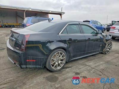 Trzecie zdjęcie samochodu z tyłu: 2009 CADILLAC CTS-V VIN:1G6DN57P190163453 - miniatura
