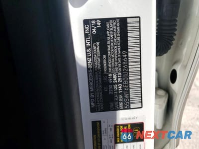 Zdjęcie 13 z 13 samochodu: 2018 MERCEDES-BENZ C 43 4MATIC AMG VIN:55SWF6EB0JU268649 - miniatura
