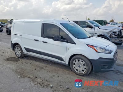 Czwarte zdjęcie samochodu z boku: 2019 FORD TRANSIT CONNECT XL VIN:NM0LS7E24K1416069 - miniatura