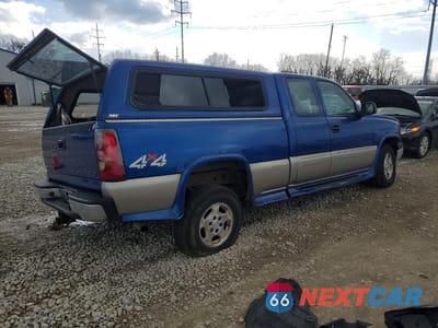 Trzecie zdjęcie samochodu z tyłu: 2003 CHEVROLET SILVERADO K1500 VIN:1GCEK19V93Z139919 - miniatura