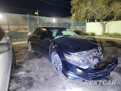 Czwarte zdjęcie samochodu z boku: 2021 HONDA ACCORD HYBRID VIN:1HGCV3F17MA017640 - miniatura