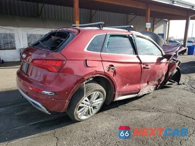 Trzecie zdjęcie samochodu z tyłu: 2019 AUDI Q5 PREMIUM PLUS VIN:WA1BNAFY0K2080625 - miniatura