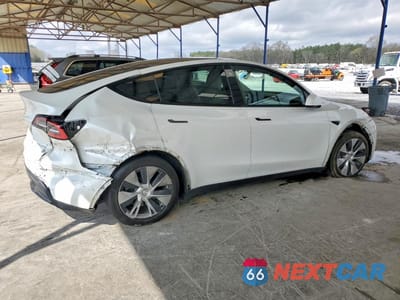 Trzecie zdjęcie samochodu z tyłu: 2021 TESLA MODEL Y VIN:5YJYGDEE9MF130554 - miniatura