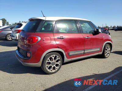 Trzecie zdjęcie samochodu z tyłu: 2015 FIAT 500L TREKKING VIN:ZFBCFADH9FZ031031 - miniatura