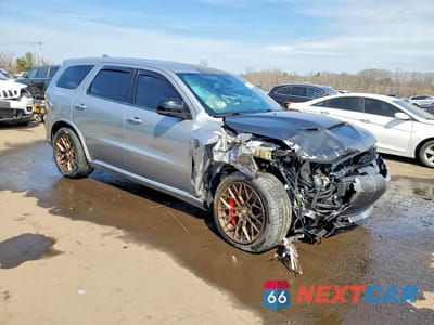Czwarte zdjęcie samochodu z boku: 2021 DODGE DURANGO SRT HELLCAT VIN:1C4SDJH9XMC682251 - miniatura