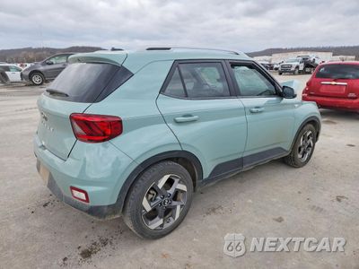 Trzecie zdjęcie samochodu z tyłu: 2025 HYUNDAI VENUE SEL VIN:KMHRC8A34SU354858 - miniatura