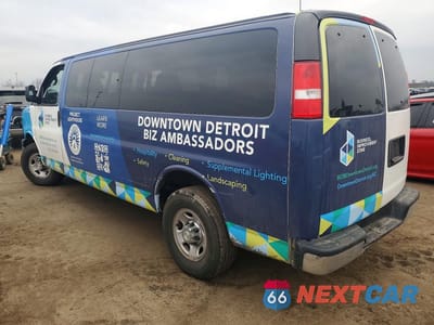 Drugie zdjęcie samochodu z przodu: 2021 CHEVROLET EXPRESS G3500 LT VIN:1GAZGPF76M1232417 - miniatura