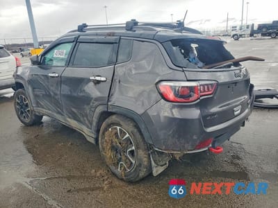 Drugie zdjęcie samochodu z przodu: 2019 JEEP COMPASS TRAILHAWK VIN:3C4NJDDB9KT825577 - miniatura