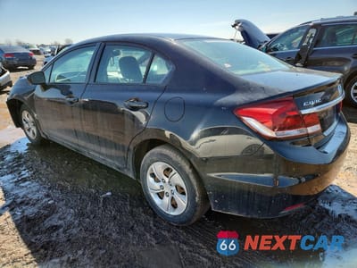 Drugie zdjęcie samochodu z przodu: 2014 HONDA CIVIC VIN:19XFB2F53EE020812 - miniatura