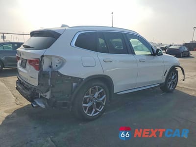 Trzecie zdjęcie samochodu z tyłu: 2020 BMW X3 SDRIVE30I VIN:5UXTY3C01L9D42268 - miniatura