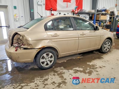 Trzecie zdjęcie samochodu z tyłu: 2010 HYUNDAI ACCENT GLS VIN:KMHCN4BC6AU443126 - miniatura