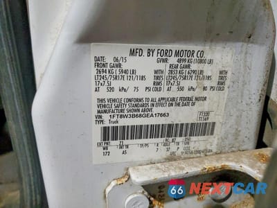 Zdjęcie 12 z 12 samochodu: 2016 FORD F350 SUPER DUTY VIN:1FT8W3B68GEA17663 - miniatura