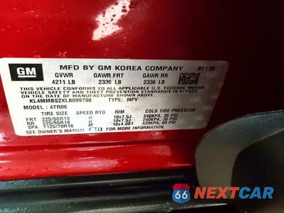 Zdjęcie 13 z 13 samochodu: 2020 BUICK ENCORE GX PREFERRED VIN:KL4MMBS2XLB099798 - miniatura
