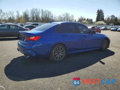 Trzecie zdjęcie samochodu z tyłu: 2020 BMW M340I VIN:WBA5U7C01LFH22898 - miniatura