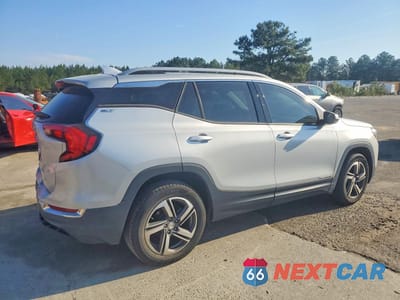 Trzecie zdjęcie samochodu z tyłu: 2019 GMC TERRAIN SLT VIN:3GKALPEV4KL342585 - miniatura