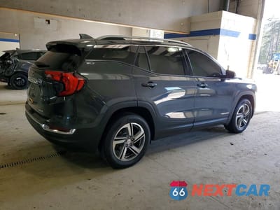 Trzecie zdjęcie samochodu z tyłu: 2018 GMC TERRAIN SLT VIN:3GKALVEV8JL374412 - miniatura