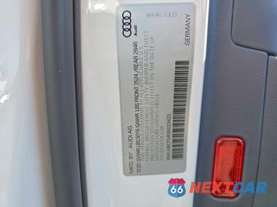 Zdjęcie 12 z 12 samochodu: 2021 AUDI A5 PREMIUM 40 VIN:WAUABCF54MA029422 - miniatura