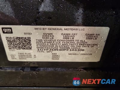 Zdjęcie 14 z 15 samochodu: 2023 CADILLAC XT4 PREMIUM LUXURY VIN:1GYFZDR40PF104308 - miniatura