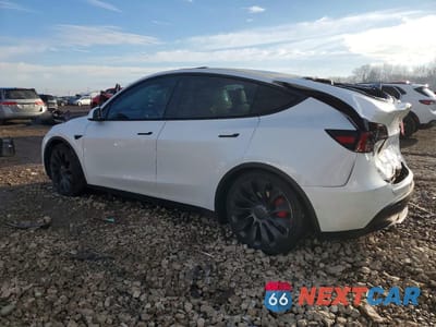 Drugie zdjęcie samochodu z przodu: 2022 TESLA MODEL Y VIN:7SAYGDEF5NF394903 - miniatura