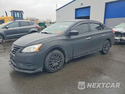2014 NISSAN SENTRA S 3N1AB7AP5EL687637 - główne zdjęcie licytacji z USA - miniatura