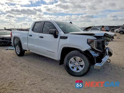 Czwarte zdjęcie samochodu z boku: 2025 GMC SIERRA K1500 VIN:1GTRUAED5SZ118363 - miniatura