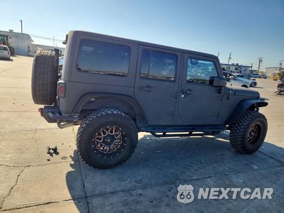 Trzecie zdjęcie samochodu z tyłu: 2013 JEEP WRANGLER UNLIMITED SPORT VIN:1C4BJWDG1DL659144 - miniatura