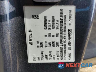 Zdjęcie 12 z 12 samochodu: 2023 TESLA MODEL 3 VIN:5YJ3E1EA5PF613250 - miniatura