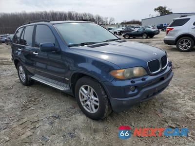 Czwarte zdjęcie samochodu z boku: 2004 BMW X5 3.0I VIN:5UXFA13534LU43573 - miniatura