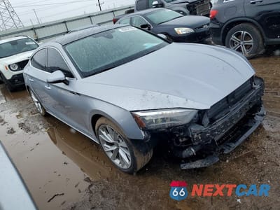 Czwarte zdjęcie samochodu z boku: 2021 AUDI A5 PREMIUM 40 VIN:WAUABCF52MA021318 - miniatura