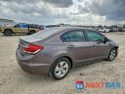 Trzecie zdjęcie samochodu z tyłu: 2015 HONDA CIVIC LX VIN:19XFB2F55FE008341 - miniatura