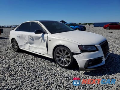 Czwarte zdjęcie samochodu z boku: 2012 AUDI A4 PREMIUM PLUS VIN:WAUFFAFL9CA116924 - miniatura