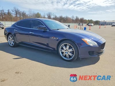 Czwarte zdjęcie samochodu z boku: 2016 MASERATI QUATTROPORTE S VIN:ZAM56RRA7G1185992 - miniatura
