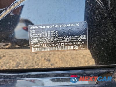 Zdjęcie 12 z 12 samochodu: 2022 BMW 330I VIN:3MW5R1J00N8C25643 - miniatura