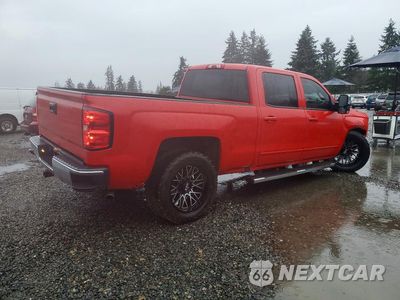 Trzecie zdjęcie samochodu z tyłu: 2017 CHEVROLET SILVERADO K1500 LT VIN:1GCUKREC4HF168686 - miniatura