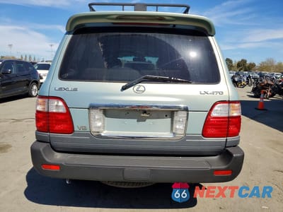 Zdjęcie 6 z 12 samochodu: 2005 LEXUS LX 470 BASE VIN:JTJHT00W253551225 - miniatura